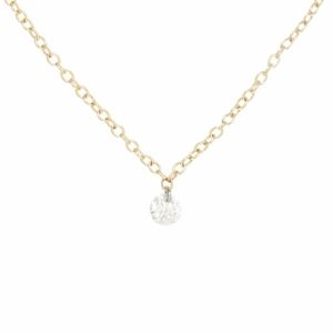 Catbird NYC Diamond Pin prick necklace